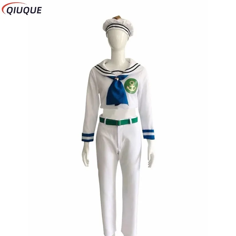 

Higashikata Jousuke hat set cosplay costume navy uniform Halloween party stage performance cosplay costume