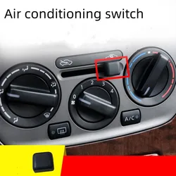 For NISSAN TIIDA LIVINA GENISS SUNNY  Manual Air Conditioning Internal and External Circulation Button Sliding Switch Trim Cover