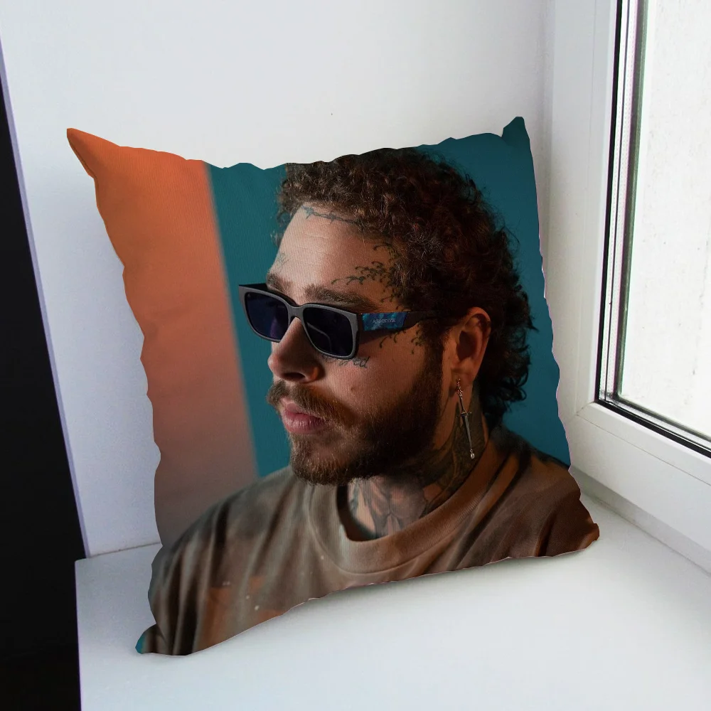 Post Malone Decorative Pillowcase Decor 40x40 45x45 Cushions Cover for Pillow Couch Pillows Twin Size Bedding Children's Cushion