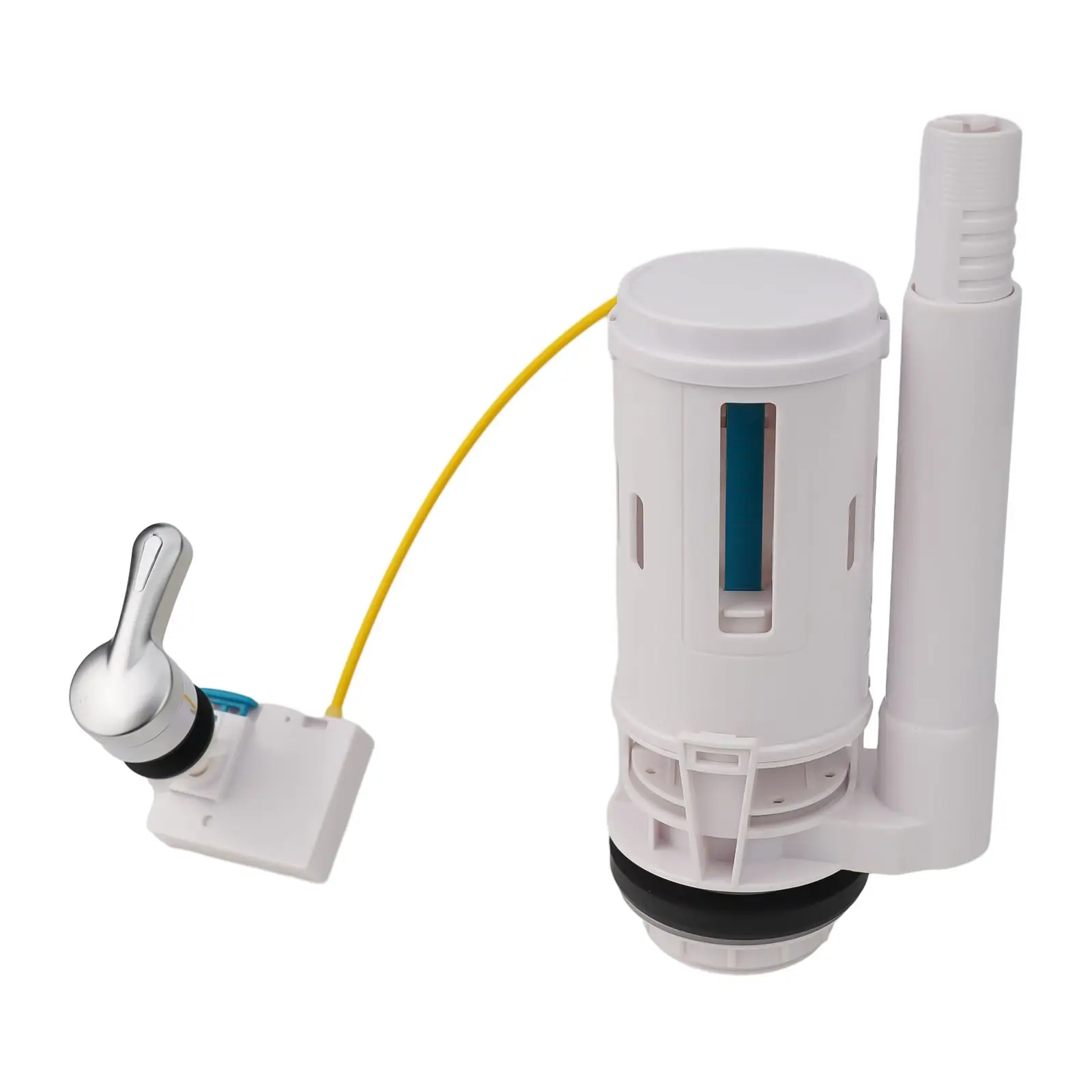 Control Dual Flush Valve Parts Plastic Bathroom Accessories Drain Valve Overflow Lever Toilet Tank High Quality