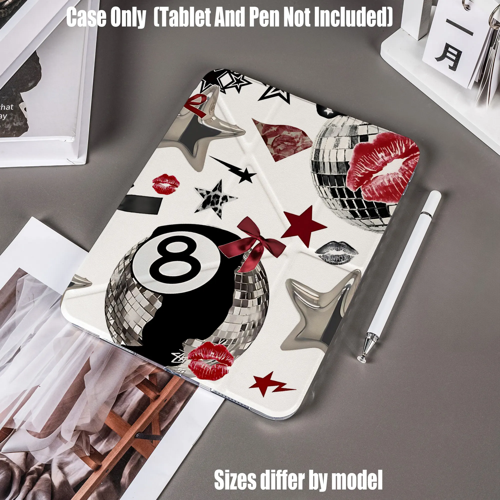 

Slim Fit Premium TPU Tablet Cover, Shockproof Durable Lightweight Protective Case for iPad Samsung Huawei Honor Redmi Xiaomi