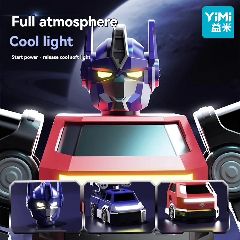 Peuterrobot bouwvoertuigen set transformerende robots voor kinderen Magnetisch speelgoed met stevige connectoren Eenvoudige doe-het-zelf-montage
