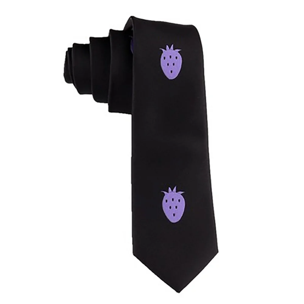 Killer Queen Kira Yoshikage Skull Neck Tie Anime JoJo collana di avventura fantastica Halloween Role Play accessorio moda uomo e