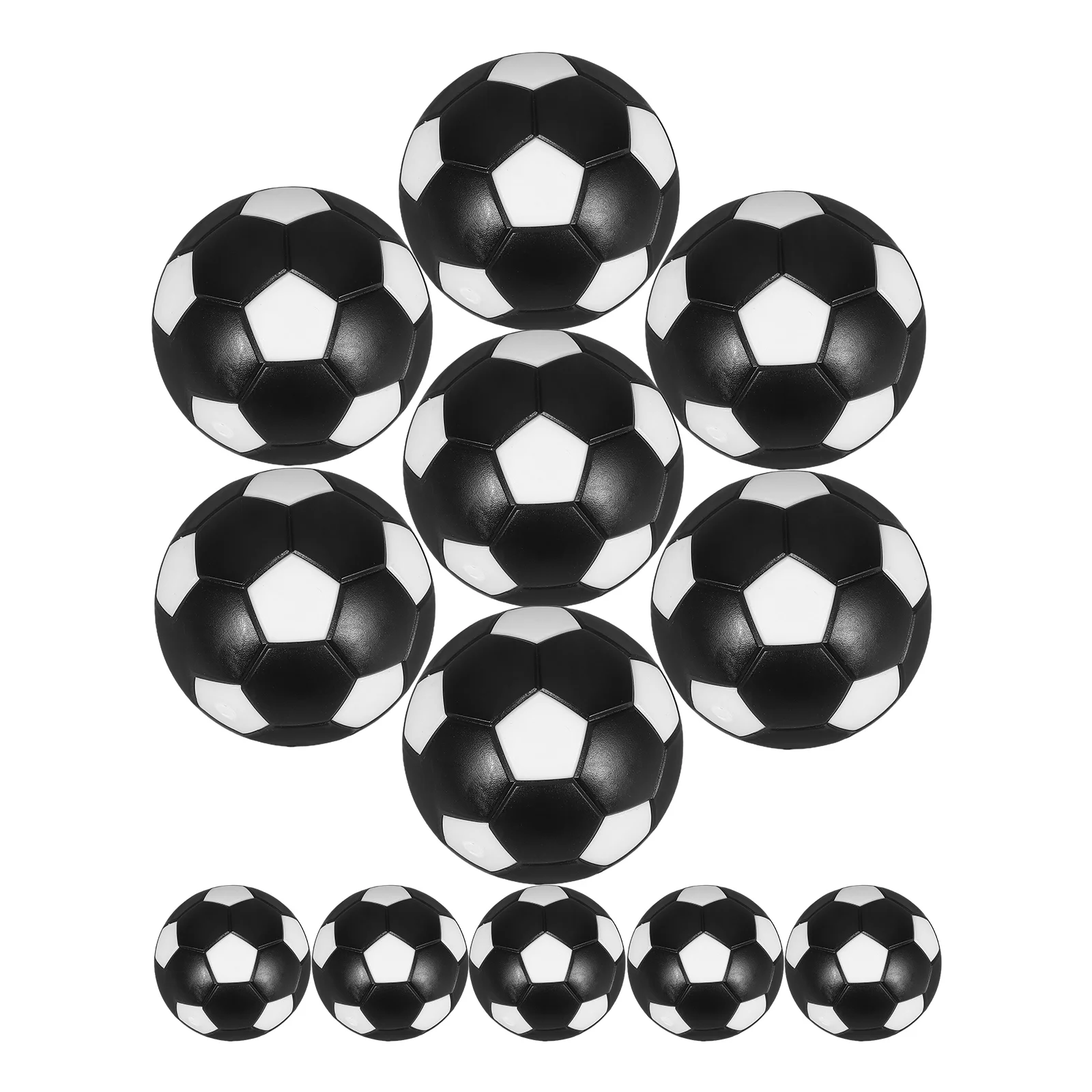 12 Pcs Table Soccer Replacement Balls Football Mini Component Foosball Foosballs