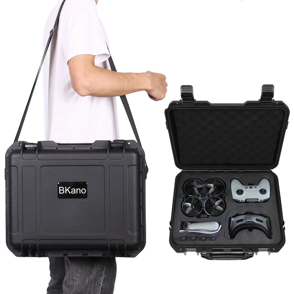 

For DJI AVATA UAV Accessories Storage Case Portable Suitcase Hard Shell Waterproof Case Explosion-proof Shoulder Carrying Box