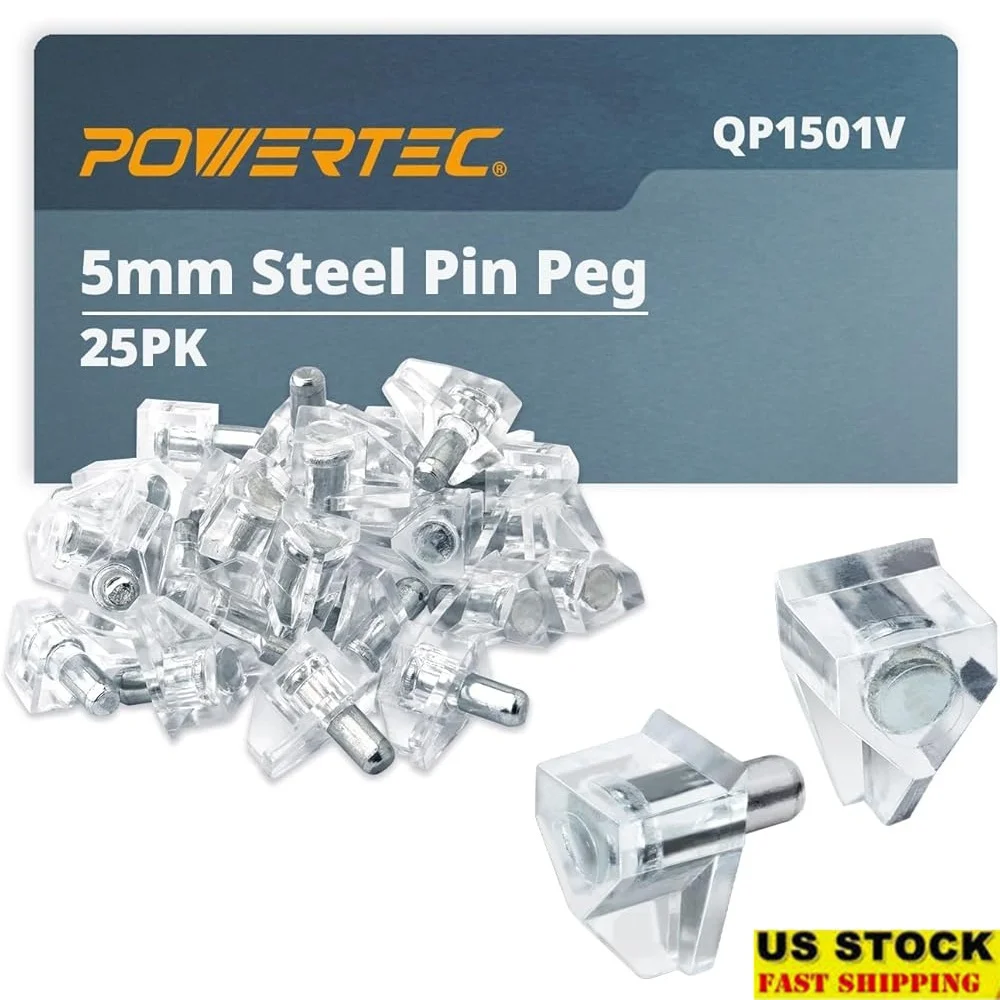 

5 мм прозрачные колышки для полок, 25 шт., регулируемые опорные штифты для полок, книжная полка для шкафа, мебель, никелированные, антикоррозийные