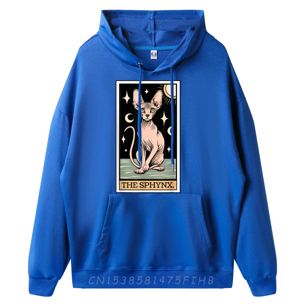 Sphynx Cat Tarot Card Hairless Cat Mom Cat Dad Women Is Men Is Designer Hoodie Men Luxury Brand Cinco De Mayo