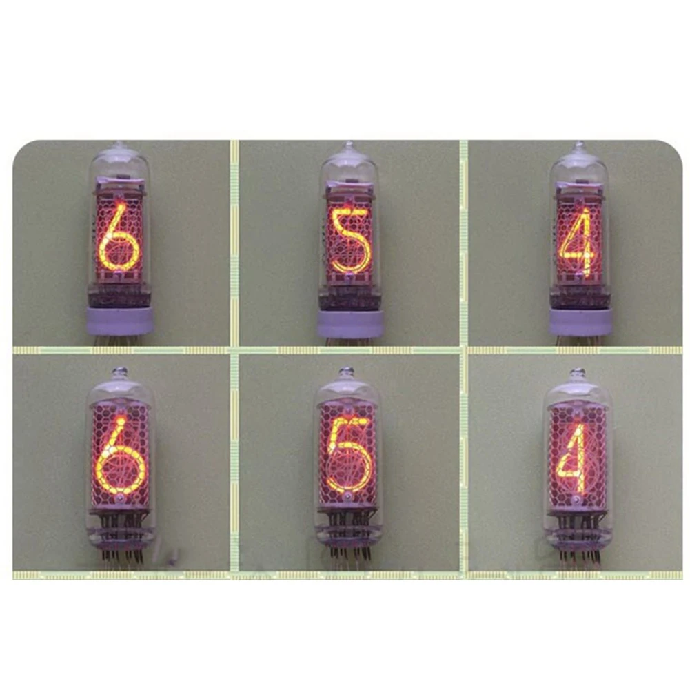 1Pcs New IN14 Glow Tube for Glow Clock Nixie Digital LED Clock Tube