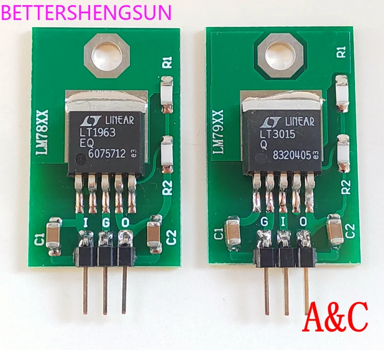 LT1963 -LM7805 LM78XX converter / power module conversion