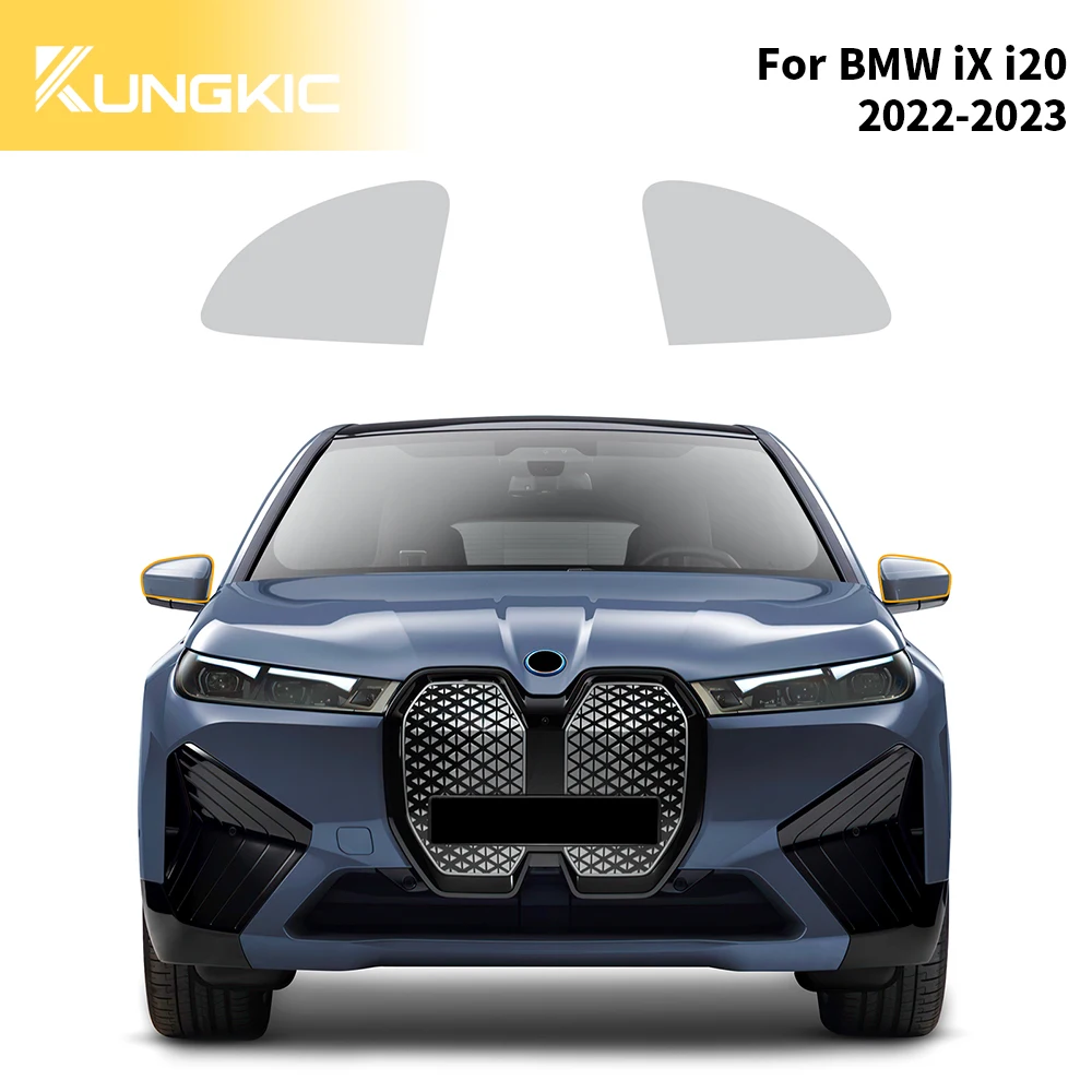 for BMW IX i20 2022 2023 PPF Car Paint Protection Film TPU Pre Cut Transparent Clear Headlight Rear View Mirror Sticker