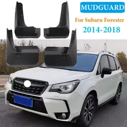 4pcs For Subaru Forester SJ 2014 2015 2016 2017 2018 MudFlap Mudguards Splash Guards Fender Front Rear Wheel Car Accessories