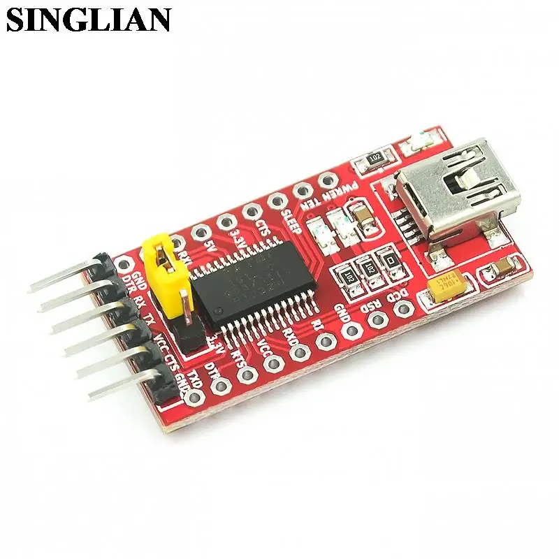 USB To TTL Support 3.3V 5V FT232RL Module Dedicated Download Cable Mini Interface