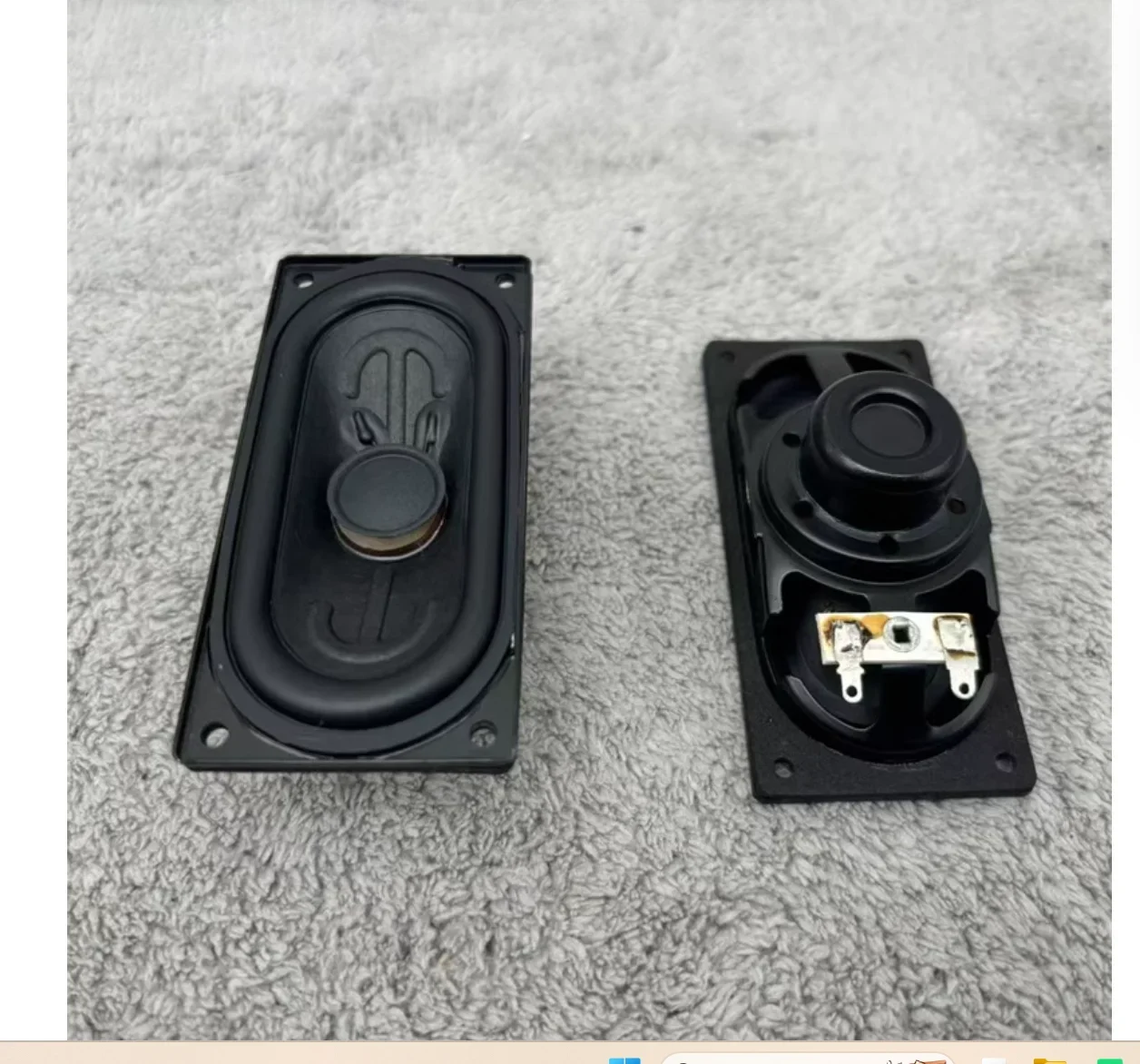 GHXAMP High end Echo Wall Runway Speaker 94*44mm Rectangular Full Range Neodymium Speaker 4ohm 10W 2pcs