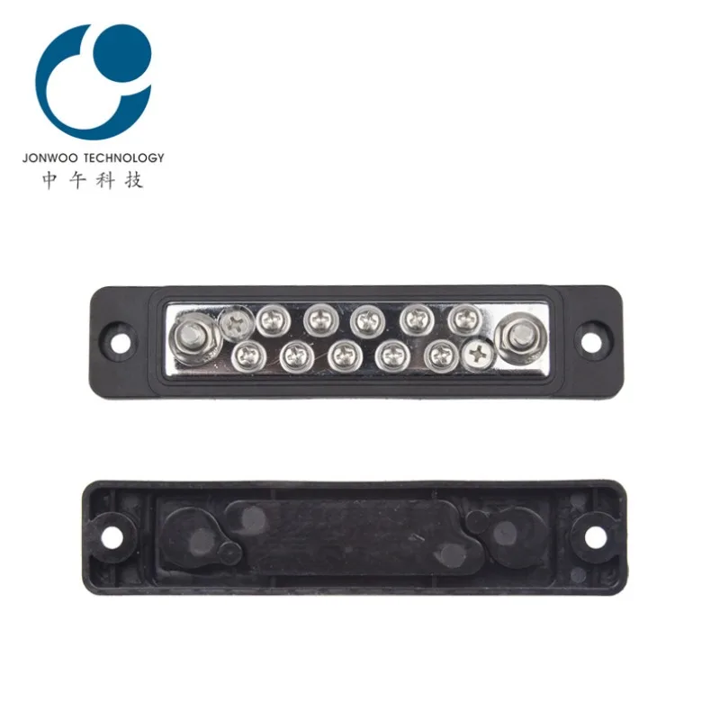 12K single row connecting block car Marine RV distribution terminal block Gateway line row Yacht bus, straight row 12 ways