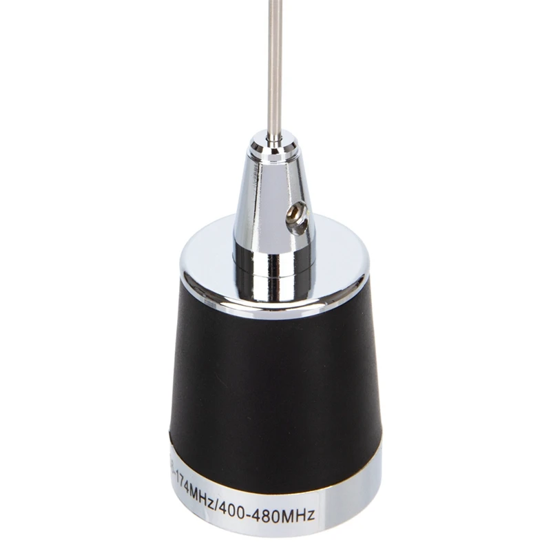 NMO VHF UHF 듀얼 밴드 자동차 안테나 워키토키, 144, 430Mhz, 100W, 블랙, 1 개