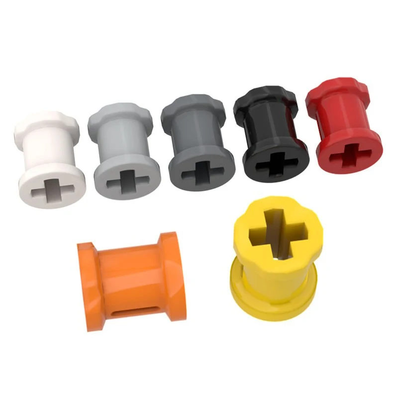 50pcs 3713 Technical Alex Bush Building Blocks Stopper BUSH CROSS AXLE Mindstorms MOC Brick Education Toy 9686 Technical Parts