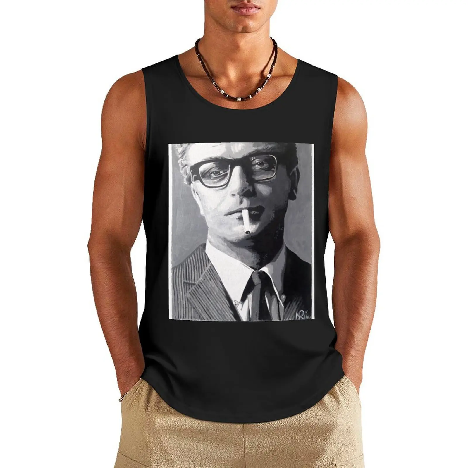 My Name is Michael Caine Tank Top Sports clothing bodybuilding summer clothes