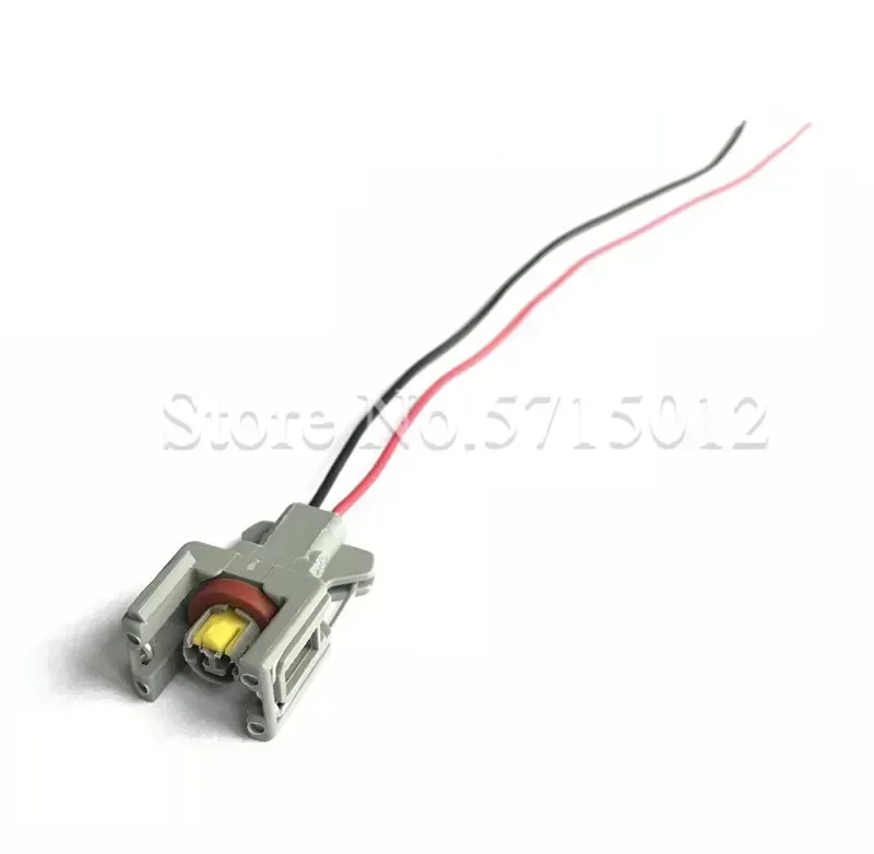 2 Hole Automotive Car Wiring Harness Fuel Plug With Wires Spray Nozzle/Oil Atomizer Connector Auto Electric Plug