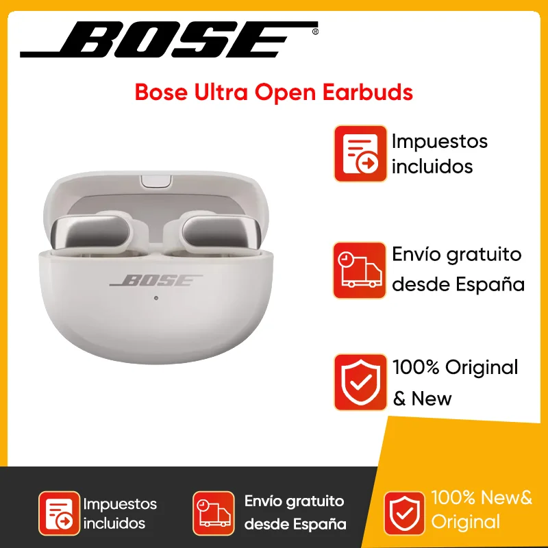 Bose Ultra Open Earbuds OpenAudio Technology Open Design In-Ear