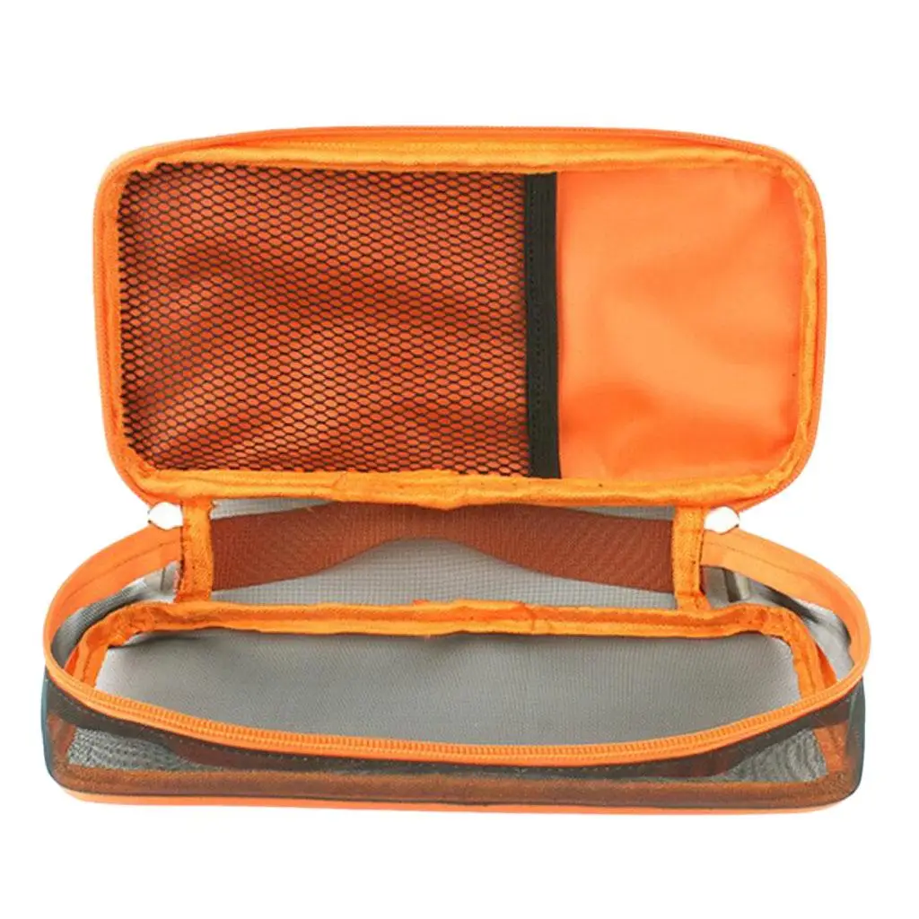 Camping Travel Tableware Cutlery Storage Case Chopstick Spoon Fork Holder Travel Carrying Makeup Bag Pouch