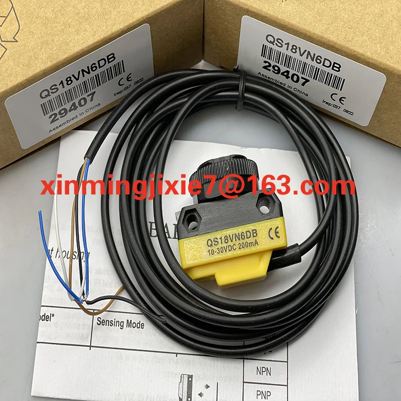 warranty period  in stock QS18VN6FF100-CNJC01 QS18VN6FF150-CNJC01 QS18VP6AF300Q5 QS18VN6AF300Q5   photoelectric switch sensor