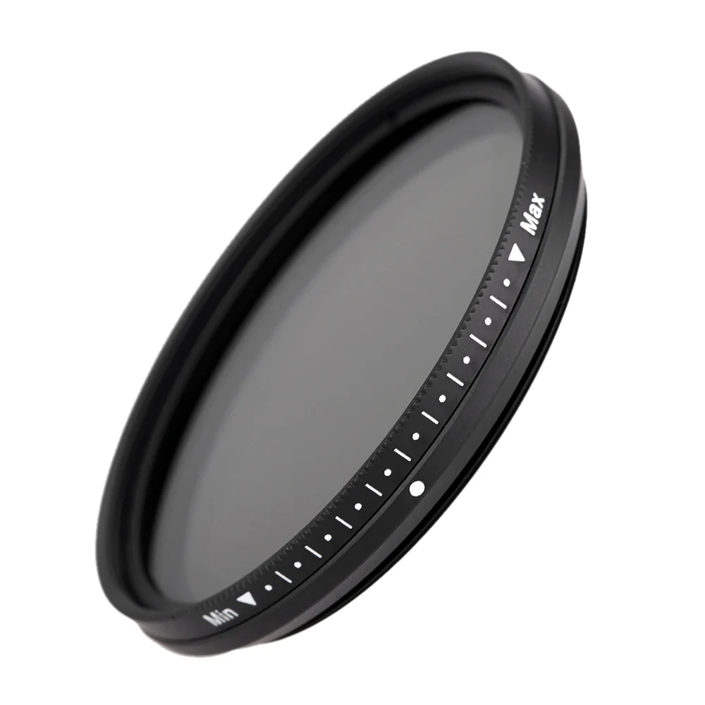 Fotga 52mm Slim Fader Variable ND Filter Adjustable Neutral Density ND2 to ND400