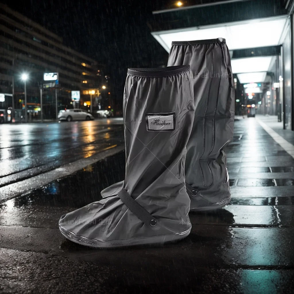 

Reusable Motorcycle Rain & Snow Boot Guards – Non-Slip Waterproof Covers for All Riders