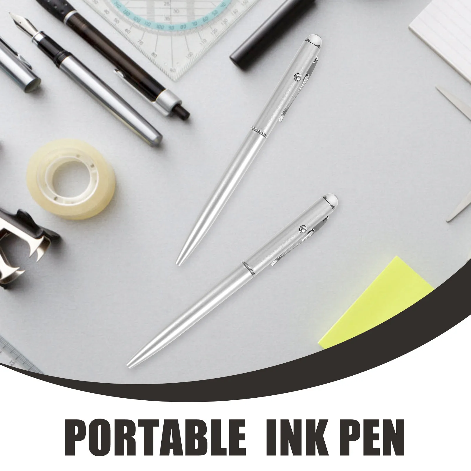 3Pcs Uv Light Pen Invisible Ink Pen Multifunction Cash Detection Fake Currency LED Tool Fake Currency Detection Tool