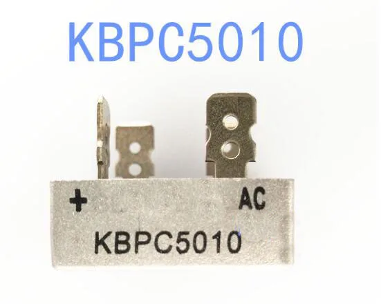 Freeshipping  10 PCS KBPC5010 5010 puente DIODE GPP 50A 1000 V KBPC