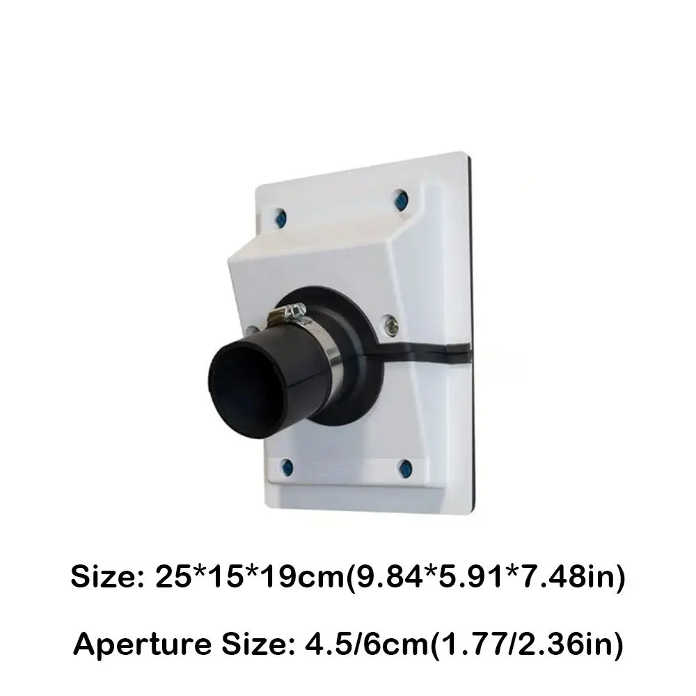 4.5/6cm HVAC Wall Penetration&Line-Set Cover Kit Split Cover Portable Wall Sleeve Line Set Cover Kit Plate