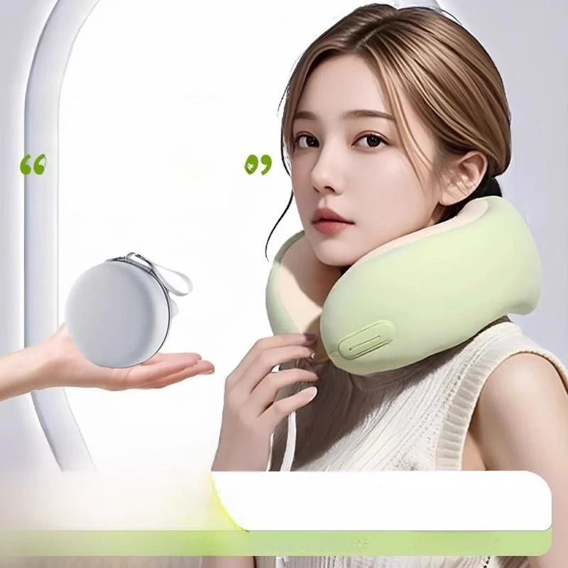 

Portable U-Shaped Memory Foam Pillow for Travel Long-Distance Naps Office Use Neck Support High Speed Rail Plane Sleep Aid