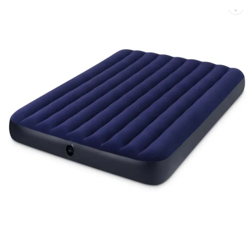 

Double Design Inflatable Air Bed Mattress for Hotel Outdoor Park Use Self Inflating air Mattress with Frame