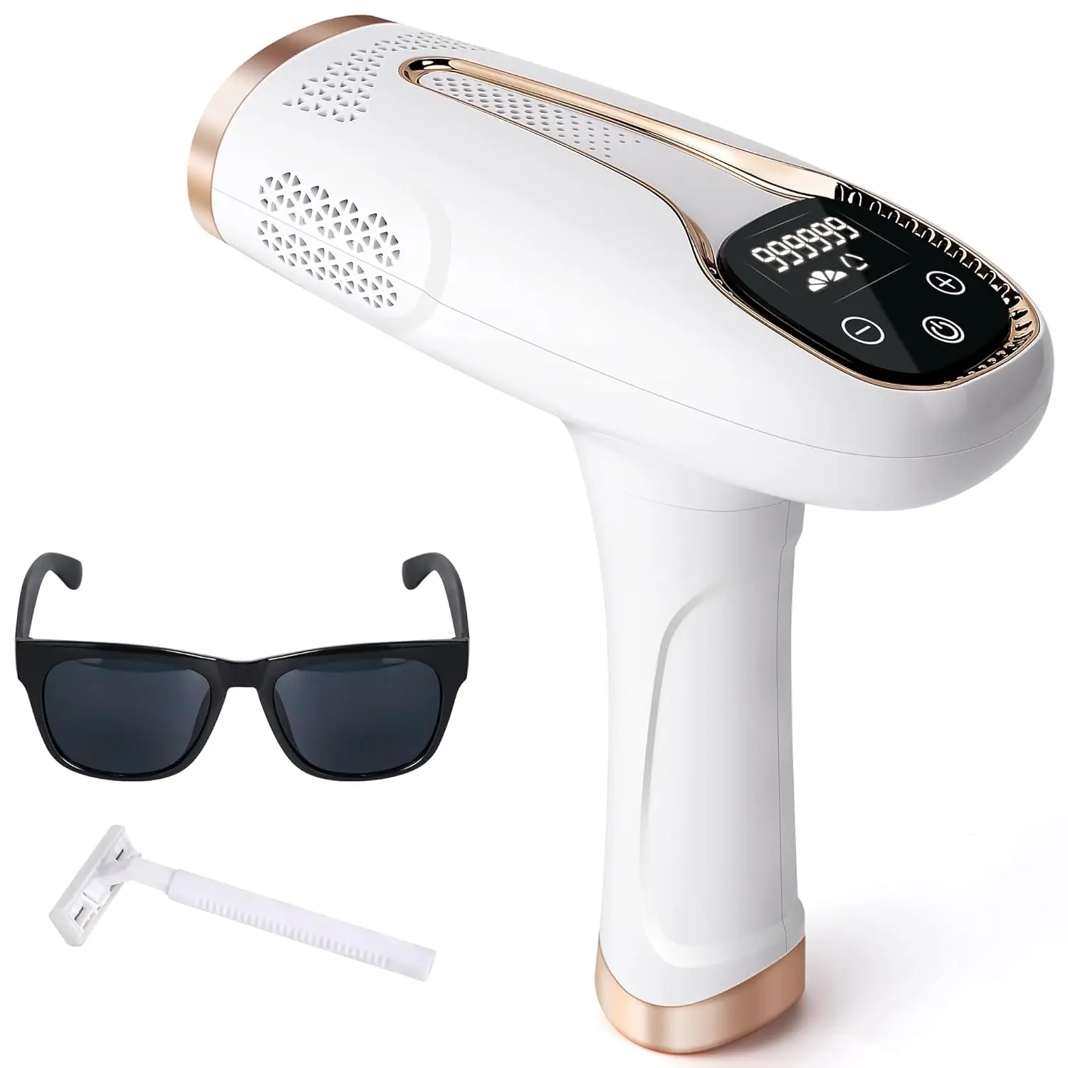 IPL Permanent Laser Hair Removal, 999999 Pulses Depilador, Bikini Trimmer, PhotoepilatorLaser Bikini Trimmer Photoepilator