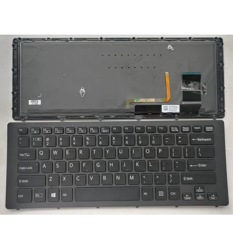 

Backlit New RU/US/GR laptop keyboard for SVF15N Series VPC SVF15N SVF 15N SVF15N18SCB SVF14N28SCP SVF14N28SCS SVF14N29SCB