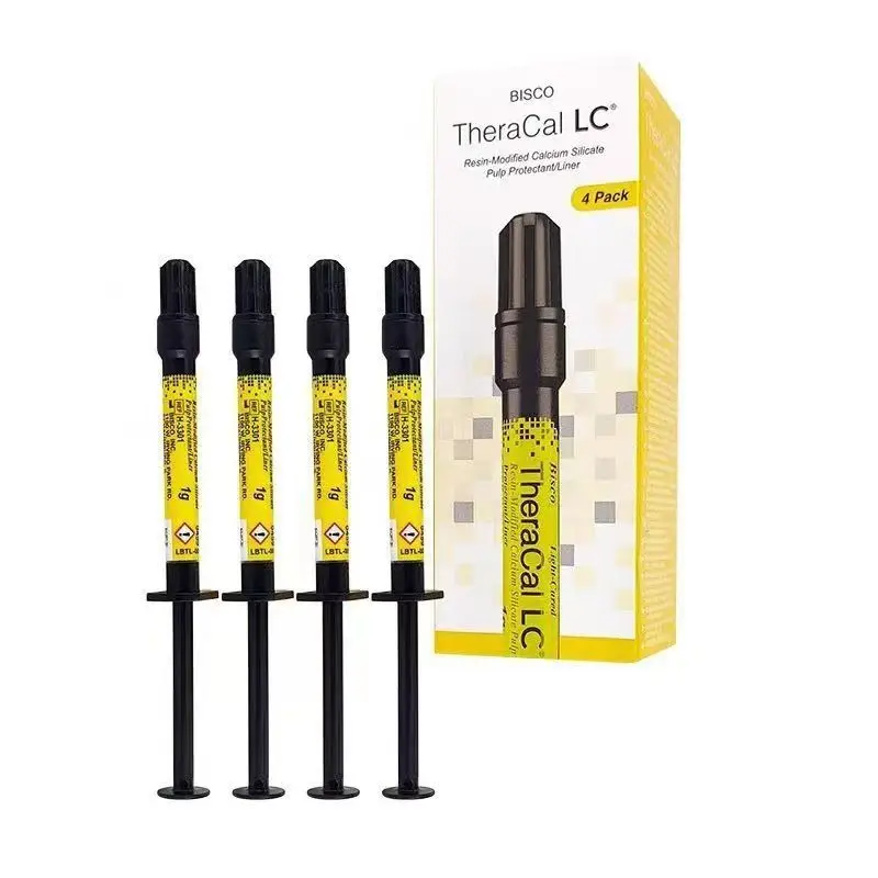Dental Light Curing Calcium Hydroxide LC Pulp Capping Calcium Silicate Cushioning Resin Modified Cushioning Pulp Capping Materia