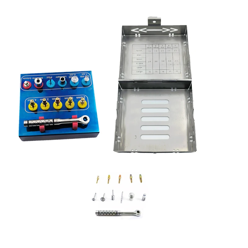 

Dental Bone Expander Kit with Bone Saw Disk Cutter Latch Adapter Pilot Drill for Alveolar Ridge Expansion Implant Surgery