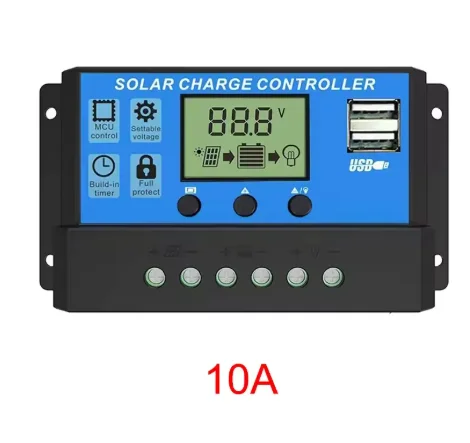 PWM Solar Charge Controller 12V/24V 10A/30A with LCD Timer product image