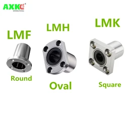 Guide shaft support base optical axis support seat round flat flange optical axis mount 8 10 12 15 16 20 25 30 35 40 50