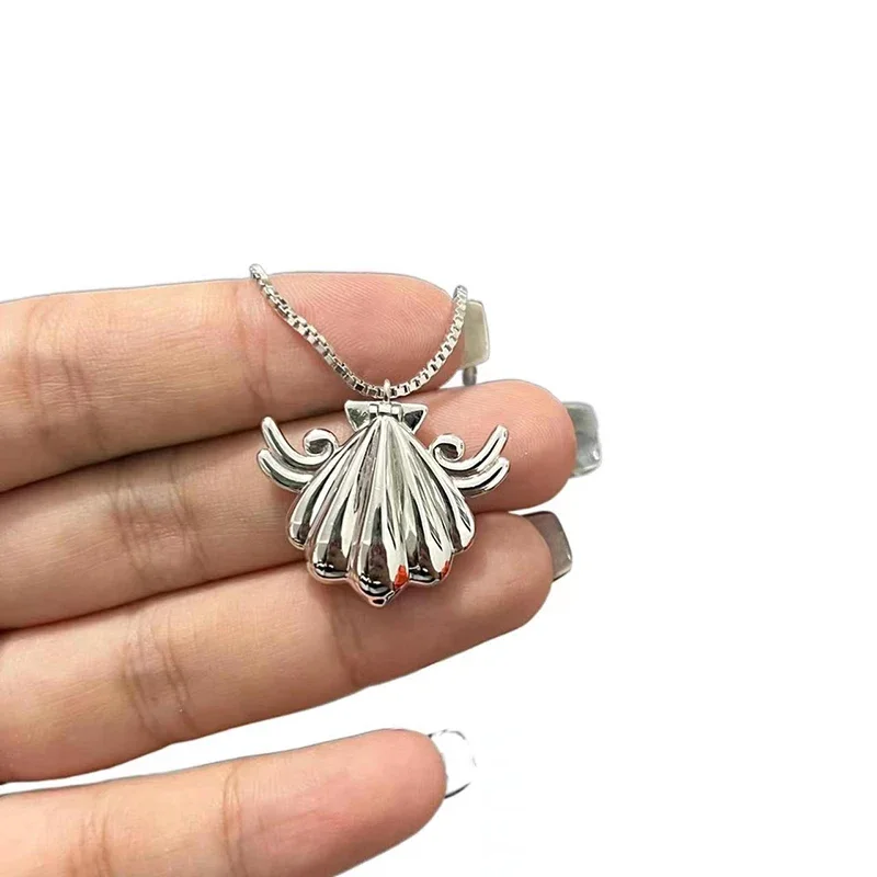 Mermaid Melody Pichi Pichi Pitch PShell Pendant Necklace for Women Girls Lucia Rina Toin Hanon Hosho Noel Fans Cos Jewelry Gifts