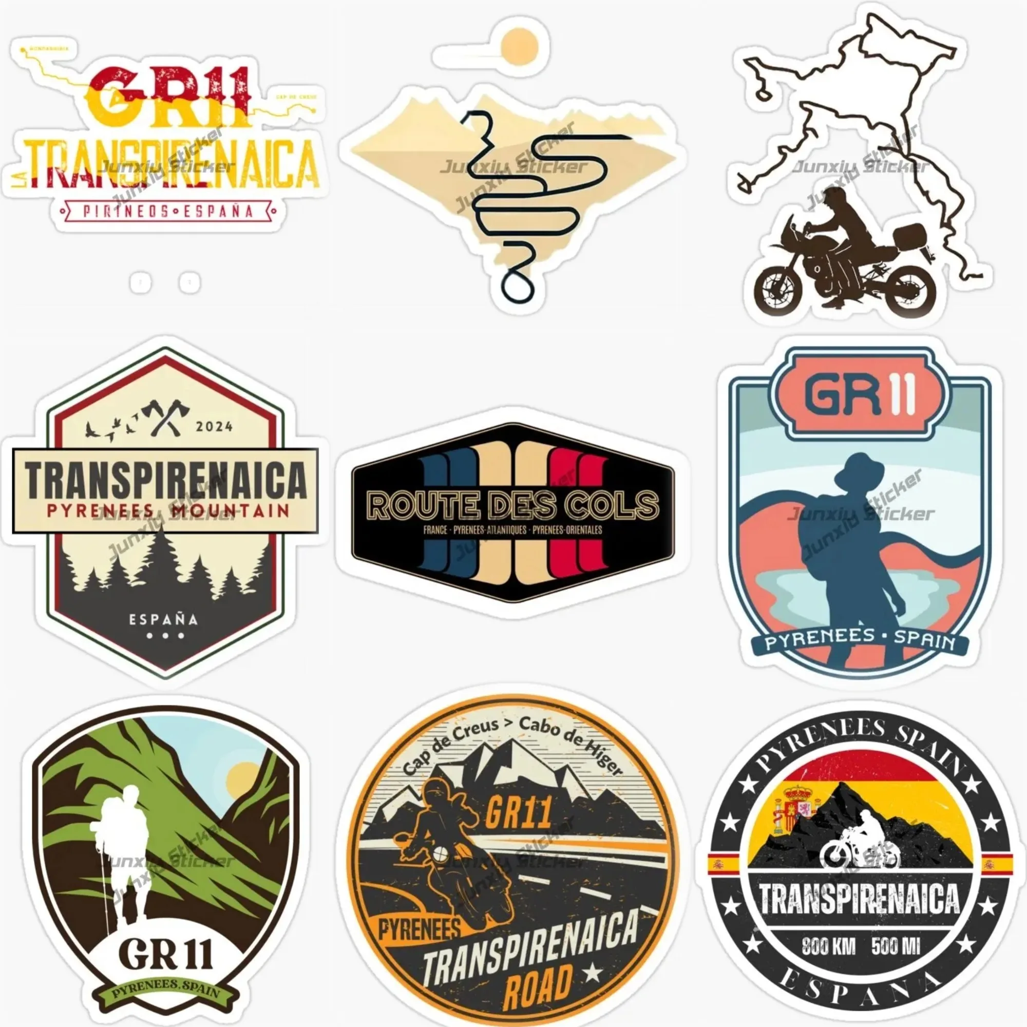 Outdoor Adventure Words - Adventure Travel Vinyl Sticker Car Decal