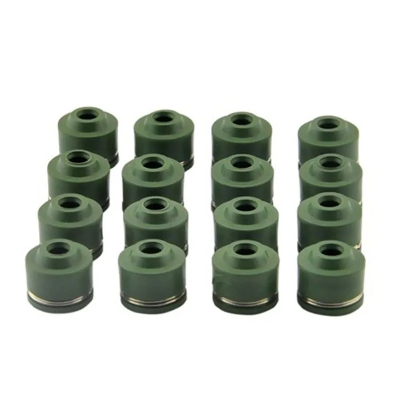 16Pcs Motorcycle Spiracle Valve Stem Oil Seal For Honda CBR900RR Fireblade 954cc 2002 2003 CBR 900RR 954RR CBR954RR