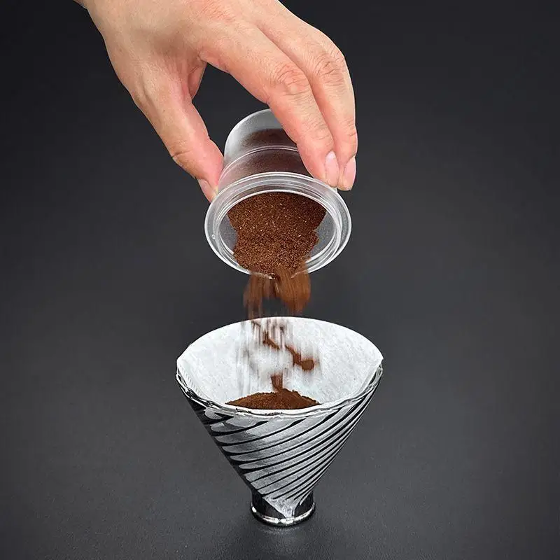 58mm Coffee Portafilter Dosing Cup Espresso Mug Wide Mouth Precise Pouring for Barista Home Cafe Coffee Making view 3