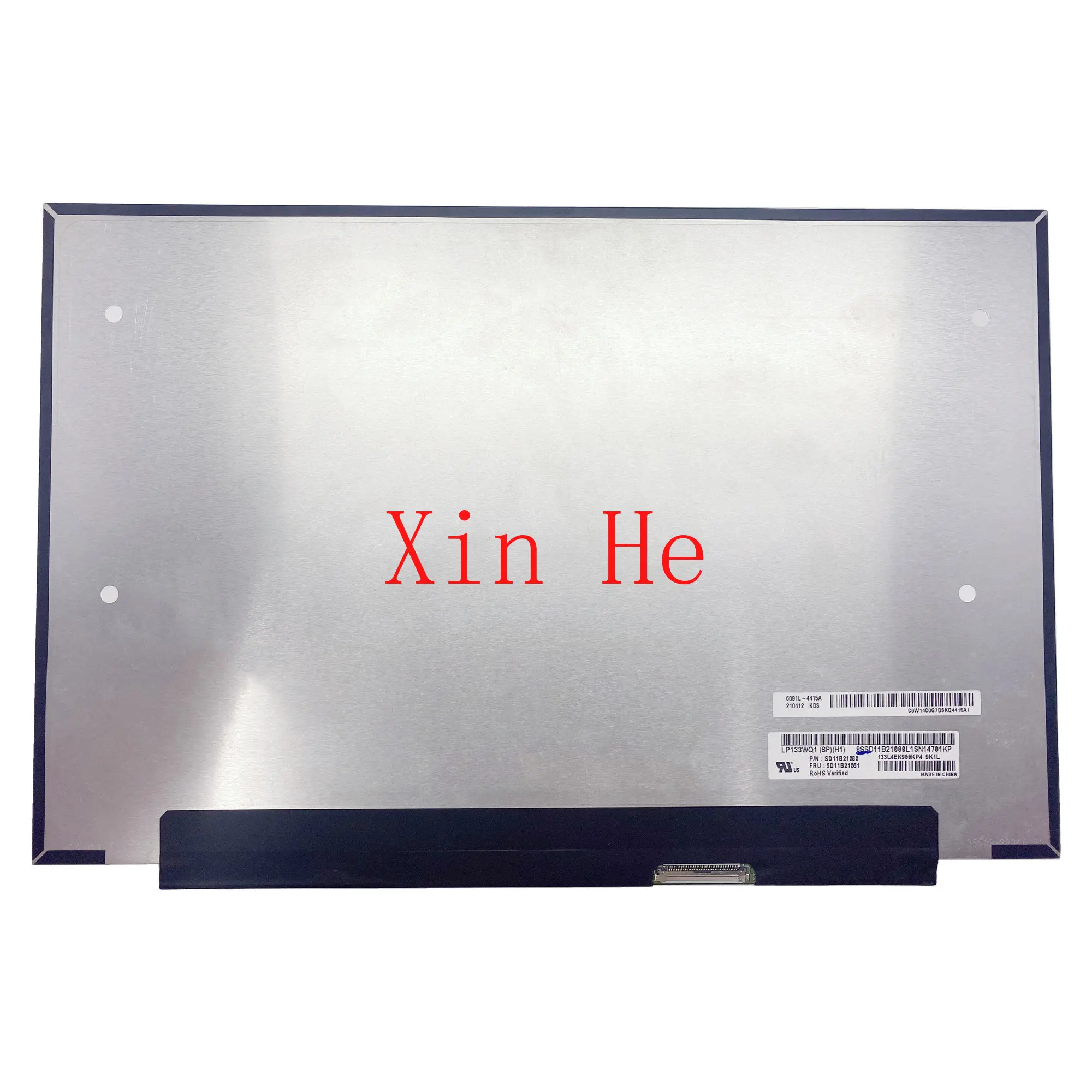 

13.3'' IPS LP133WQ1-SPH1 LP133WQ1 SPH1 Laptop LCD Screen Panel Matrix 2560*1600