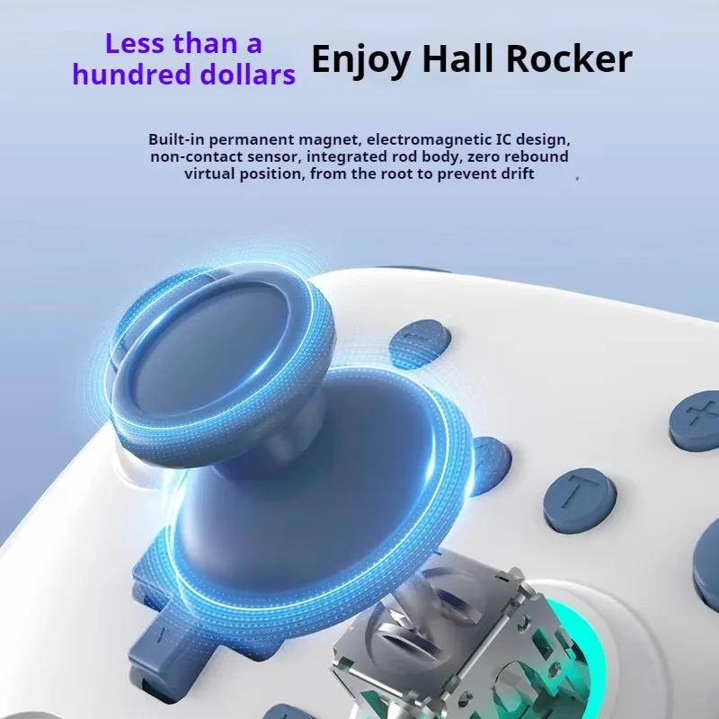 Yuyou Chasing Wind Plus Controller Dual Hall Joystick Wireless Bluetooth Two Connection Modes Switch Pc Entertainment Controller