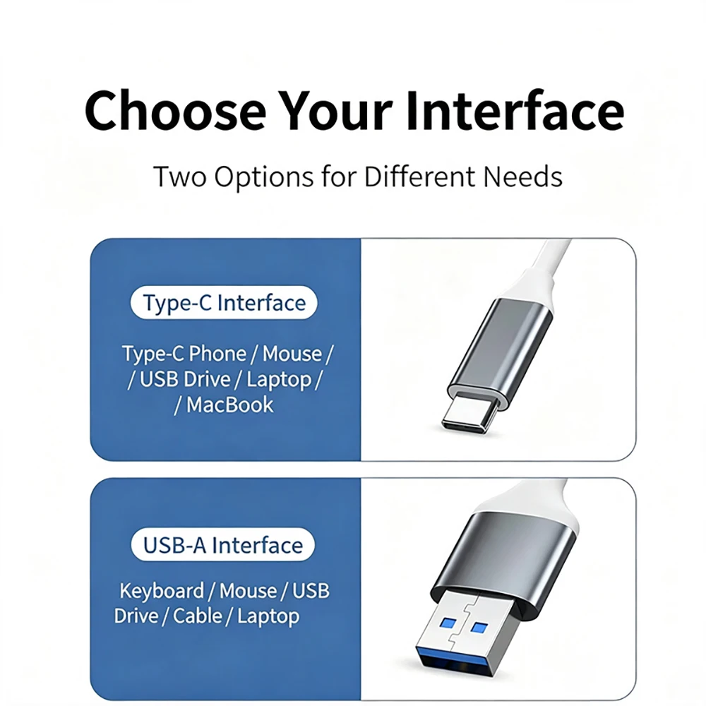 USB-Hub 3.0 Typ C 3.0 4-Port-Multi-Splitter-Adapter OTG für Xiaomi Lenovo Macbook Pro 13 15 Air Pro PC Computerzubehör – Detail 8