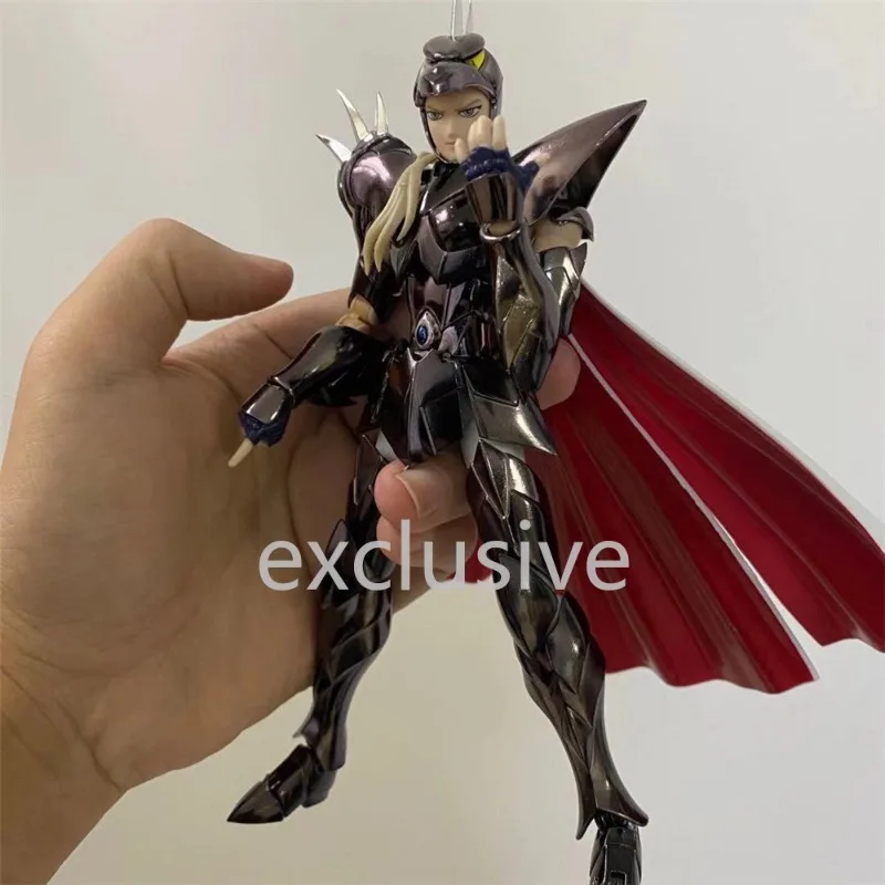 In Stock Jmodel Saint Seiya Cloth Myth God Warrior EX 15th Black Duhbe Alpha Siegfried Metal Armor PVC Action Figures Model Toys