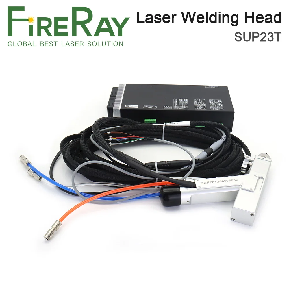 FireRay CQWY SUP20T głowica spawalnicza do lasera światłowodowego z podajnikiem drutu SUP-AFM-A zestaw do spawania laserowego do spawarki laserowej