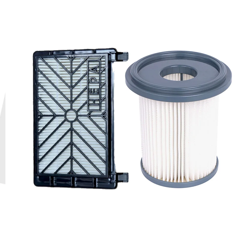 2pcs Vacuum Cleaner Accessories HEPA Filters+Filter Element For Philips FC8712 FC8714 FC8716 FC8720 FC8722 HEPA Filter