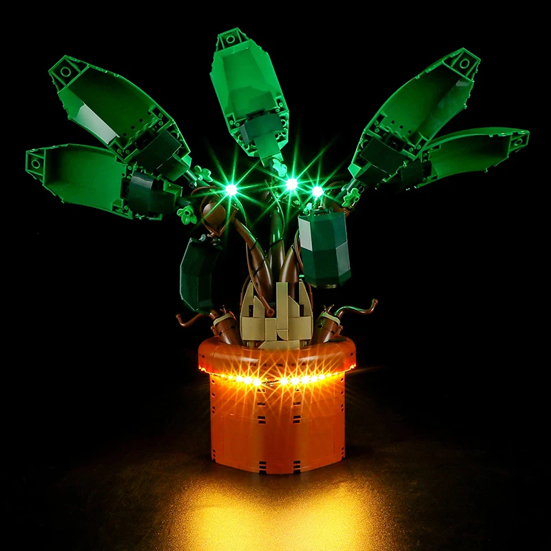 DIY LED Light Kit For LEGO 76433 Mandrake Buillding Brick Gift (Only LED Light,Without Blocks Model)