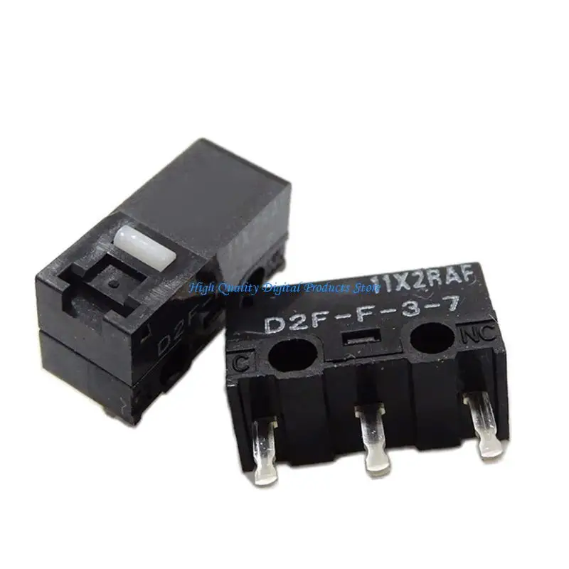 

U2JE Original D2FC Mouse Microswitch D2F-F-3-7 Limit Switches 20Million Clicks 0.74N